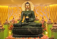 Cung nghinh tượng Phật Ngọc hòa bình thế giới tại Bình Dương
